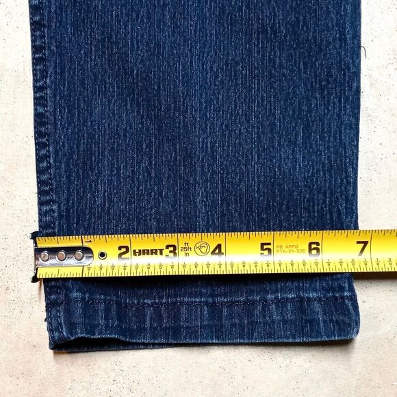 Dickies Women's Cargo Jeans Fits 34x27 Denim Utility Workwear Slim Pants - Picture 8 of 8